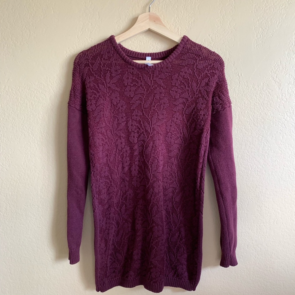 RVCA Knit bodycon Sweater Dress Size S USED